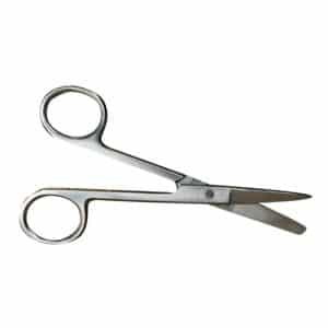 First Aid Scissor, Nursing Sharp Blunt 12.5cm