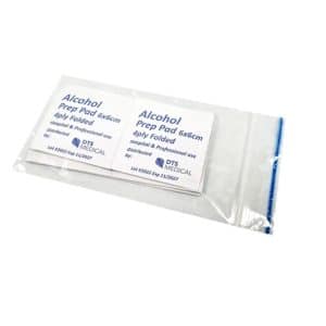Alcohol prep pad pack of 10